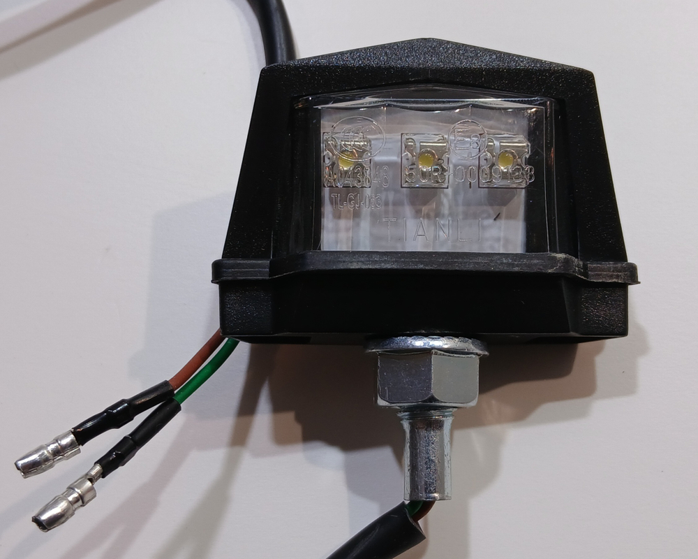 Подсветка номера мотоцикл Motoland 300 DF BIG BORE