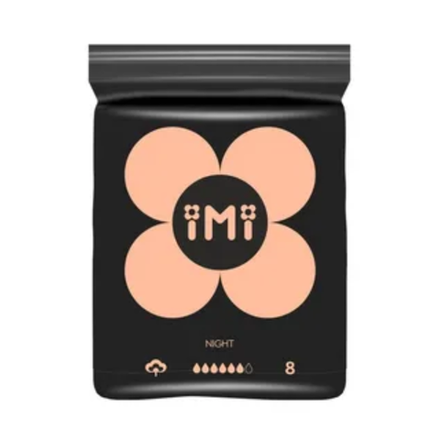 Прокладки IMI Ультратонкие Black 285 мм 8 шт