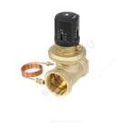 Клапан балансировочный автомат латунь 3380H Ду 15 G1/2" Ру16 Тмакс=120 оС ВР 5-30 кПа Kvs=1.16м3/ч без ниппелей Benarmo