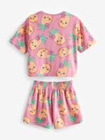 Пижама для девочки Next 560-830, 3 шт., Розовый, Голубой, Салатовый