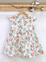 Платье из 100% премиального хлопка «Цветы»