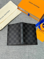 Обложка для паспорта Louis Vuitton Damier Graphite