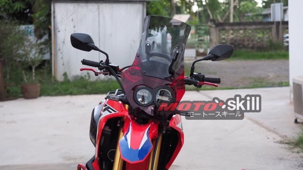 Windscreen for Honda CRF-Rally250-300. 2017-2024. Motoskill 2 tone