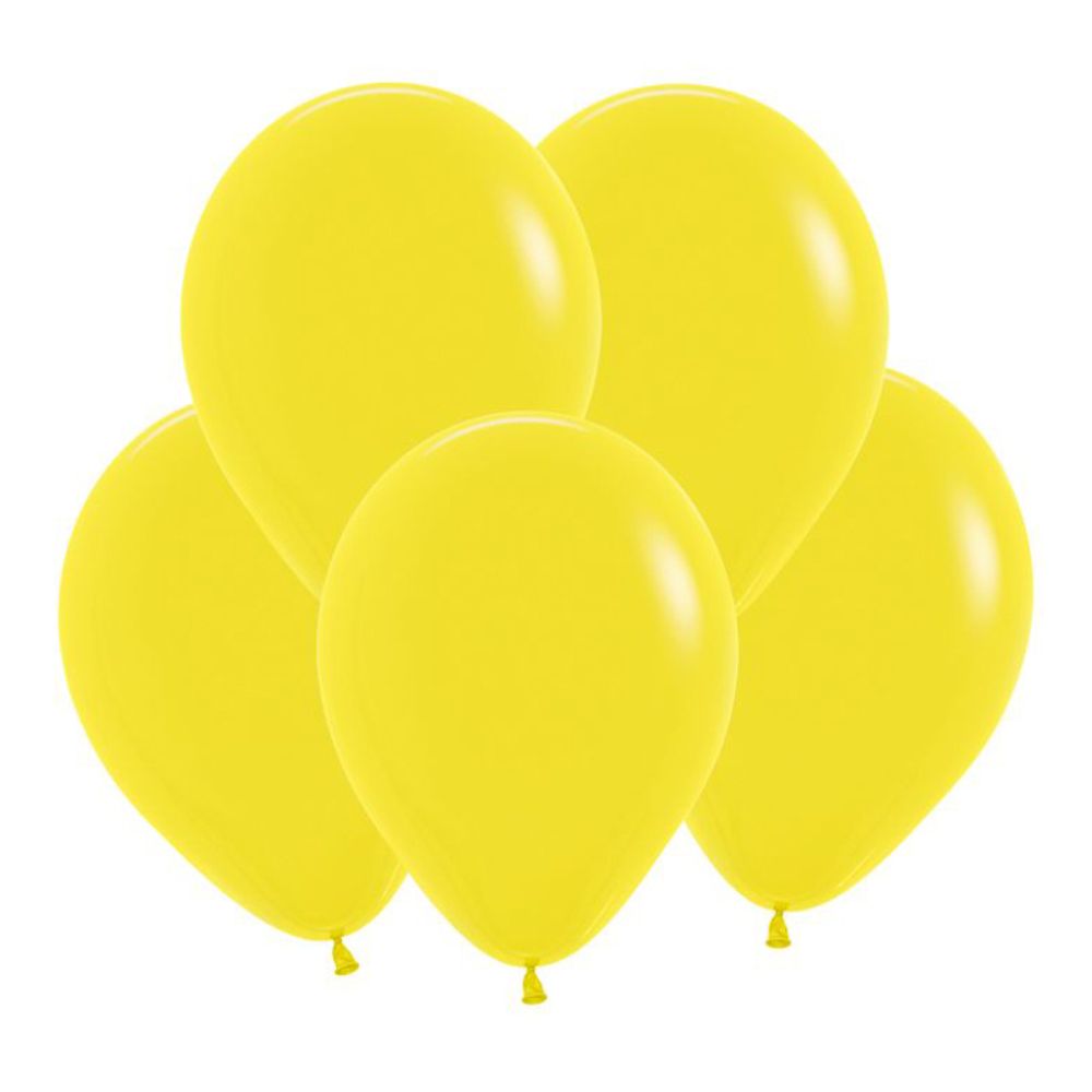 S 18&quot; Пастель Желтый / Yellow  / 25 шт.