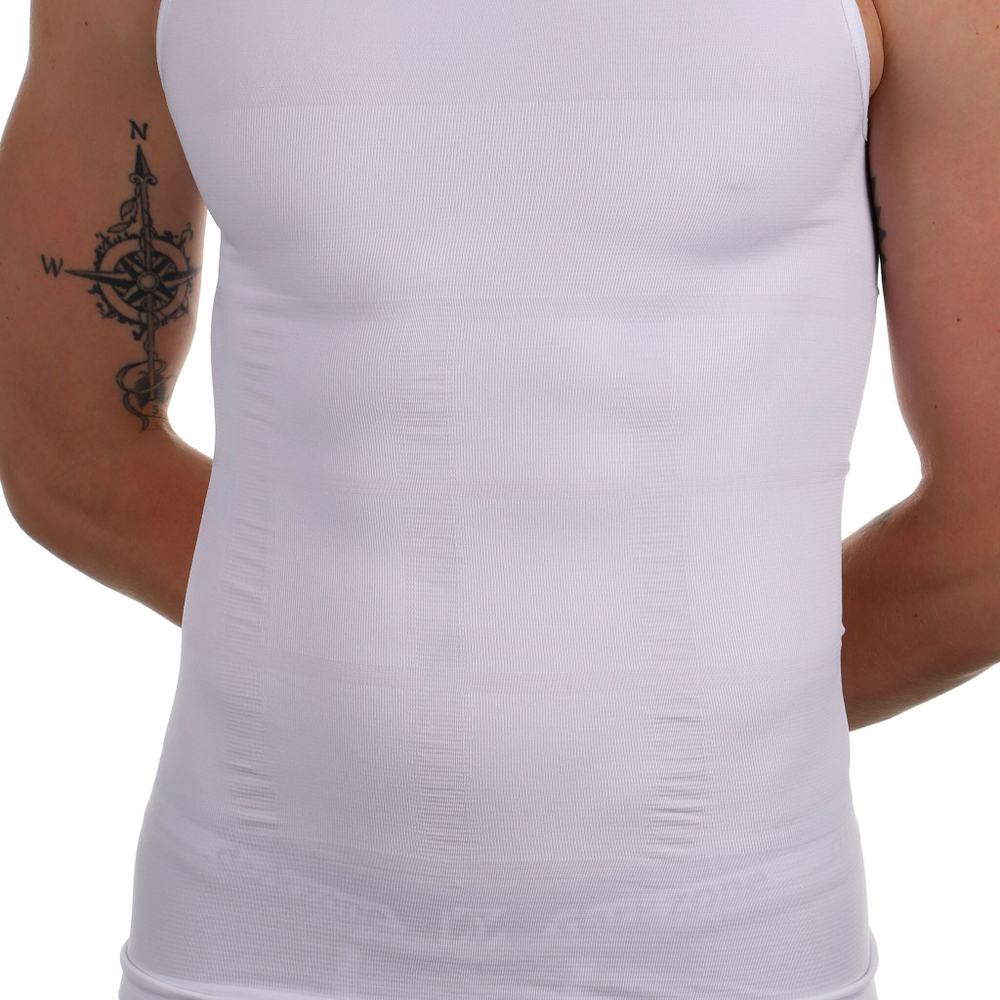 Мужская утягивающая майка (Размер: L) (Цвет: черный)