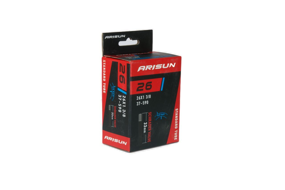 Камера ARISUN STANDARD 26"x1 3/8 (37-590) AV 33мм бутиловая 0.9мм