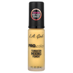 L.A. Girl, PRO. Color Foundation, пигмент для смешивания, GLM712 желтый, 30 мл (1 жидк. унция)
