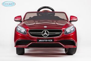 Детский Электромобиль BARTY Mercedes-Benz S63 AMG красный фото №2