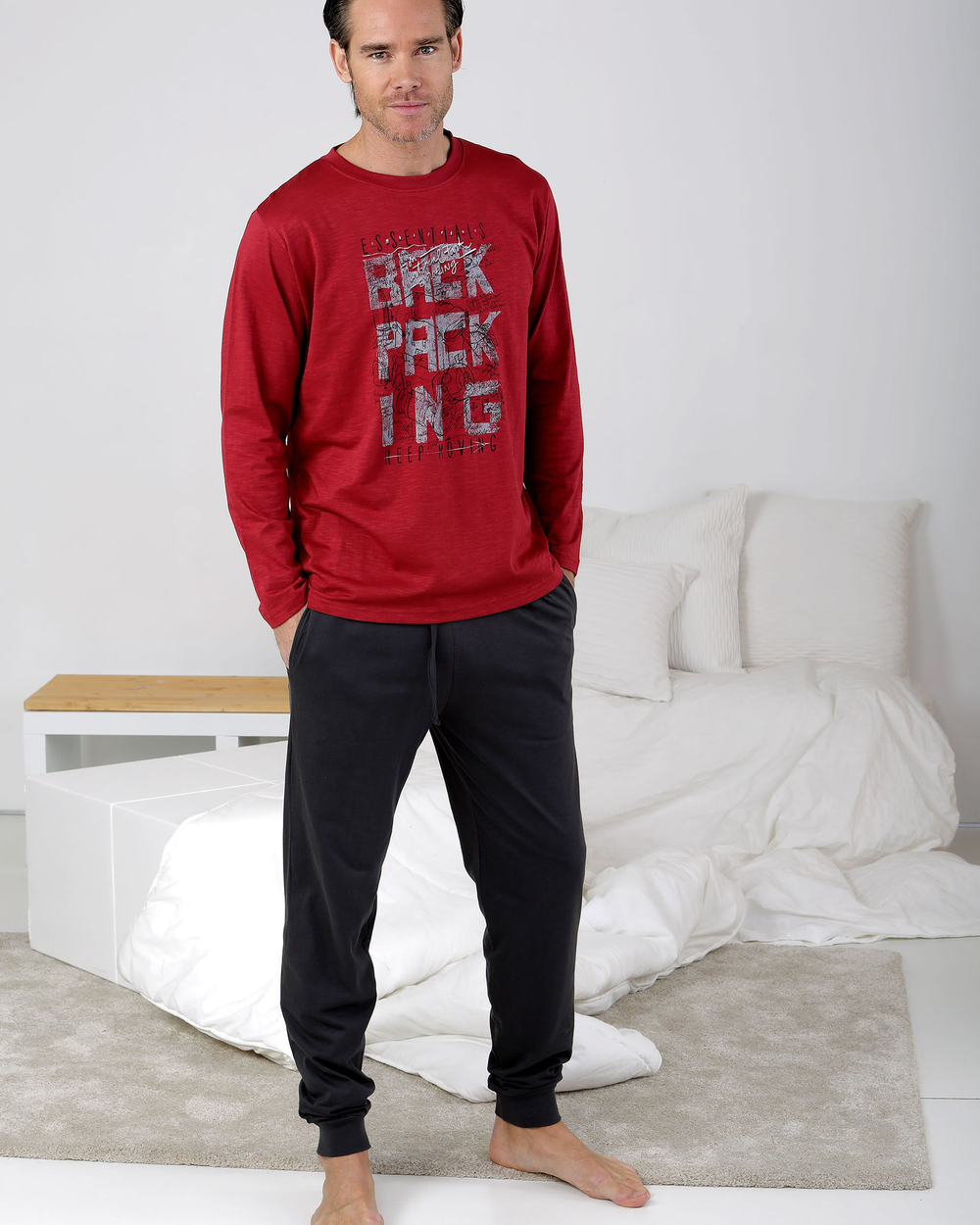 Пижама мужская Massana T69 Garnet P711317