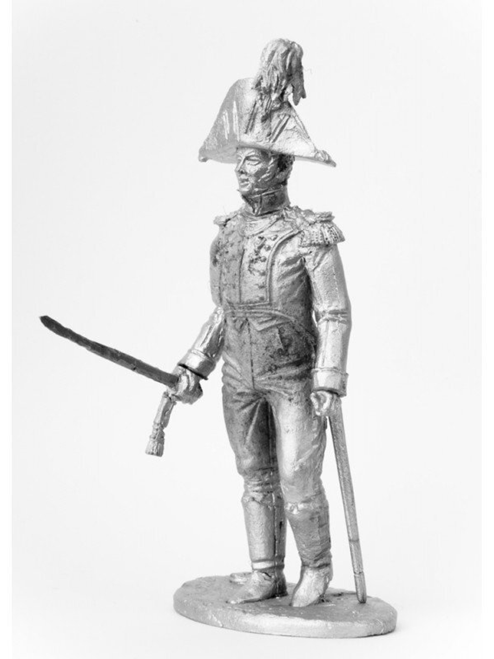 Оловянный солдатик Шеф Невшательского батальона, 1807-1808 г. г.