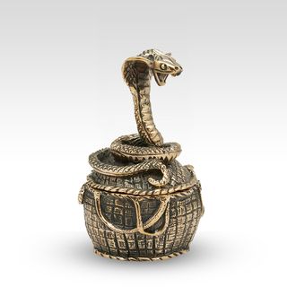 Шкатулка "Полная чаша" (кобра) (Э)