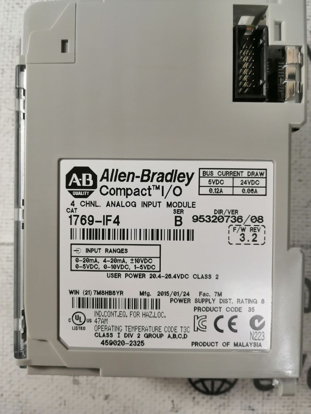 Allen-Bradley 1769-IF4 новое
