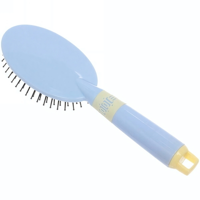Расческа массажная «Marlene», овальная, цвет голубая лазурь, 7*24 см (блистер Ultramarine)