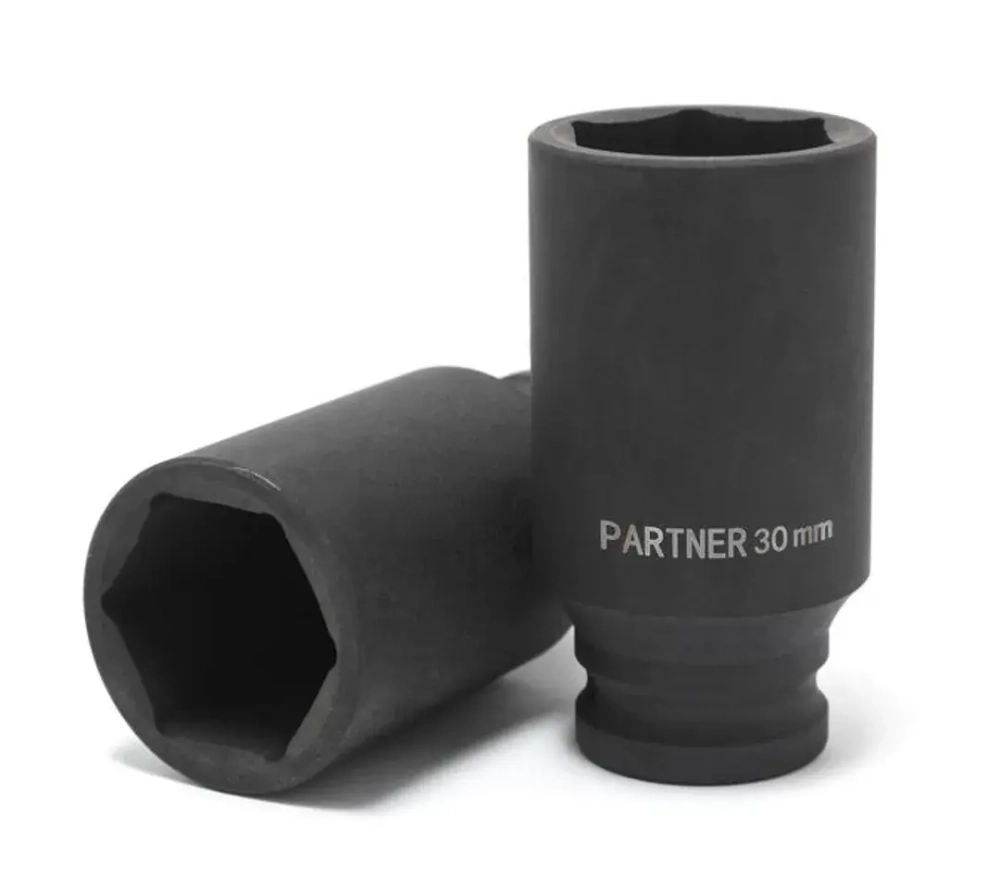 Головка ударная глубокая, 8мм (6гр) 1/2'' Partner PA-4458508