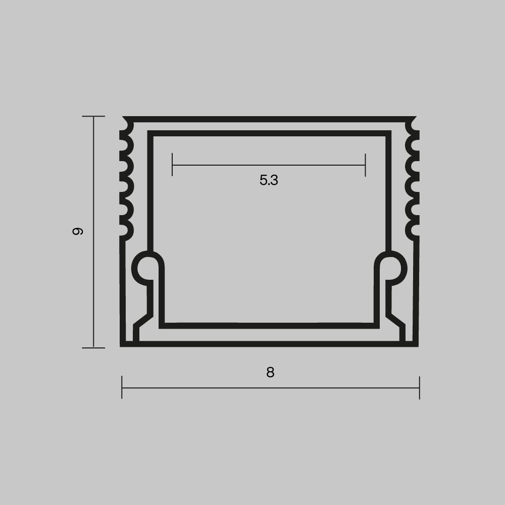 Профиль Led Strip 631002