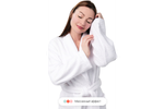 Халат махровый Home One, размер 44, белый