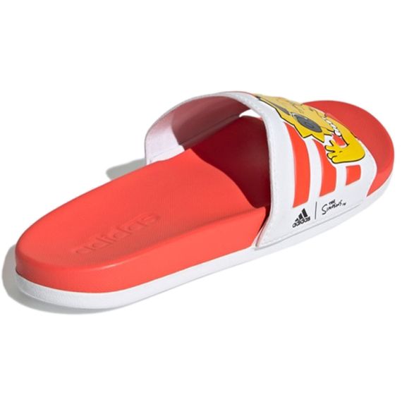 Adidas Adilette Comfort 'Orange Yellow White'