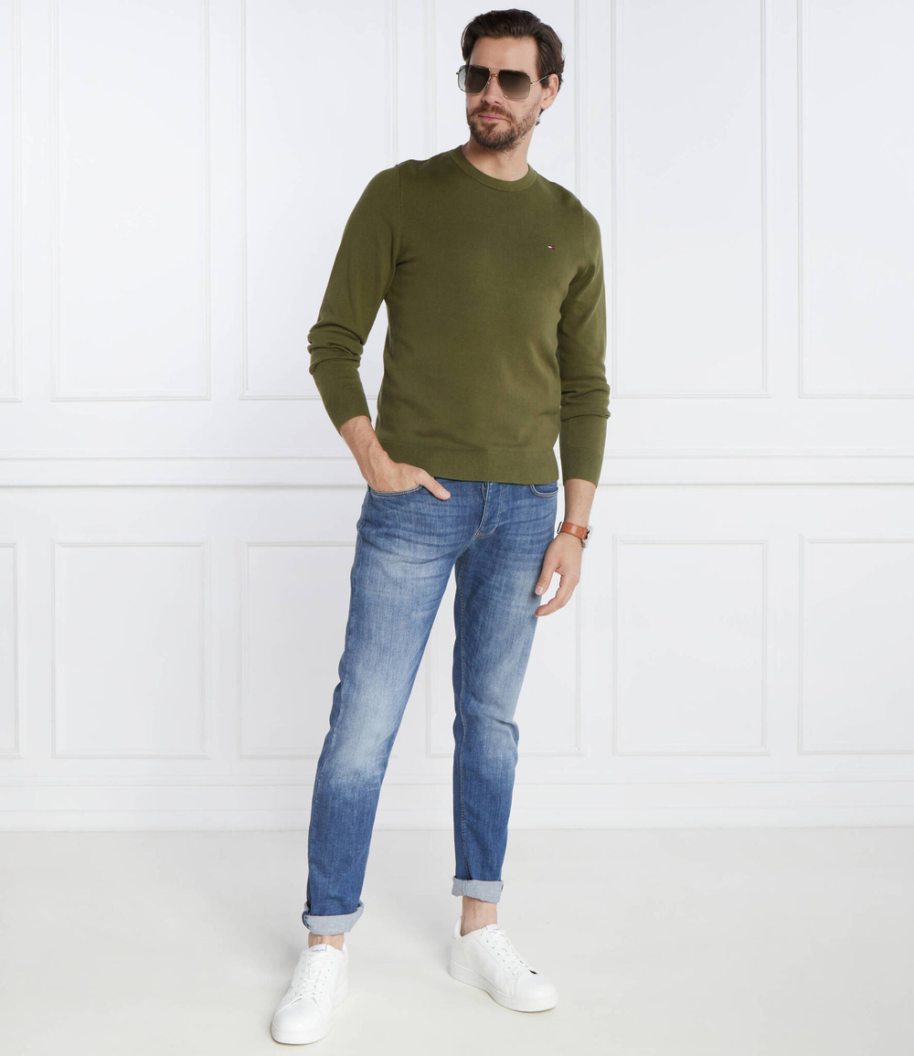 Свитер CLASSIC CREW Tommy Hilfiger - зеленый(MW0MW32026)