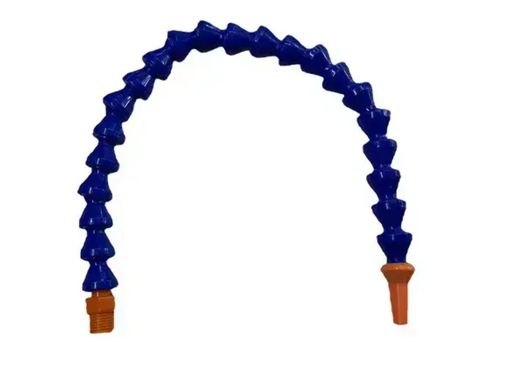 Трубка гибкая подачи СОЖ шарнирная без крана длина 40 см с дюймовой резьбой 1/4"