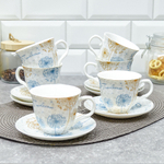 Чайный набор 12 предметов 220мл в круглой коробке (00108891)