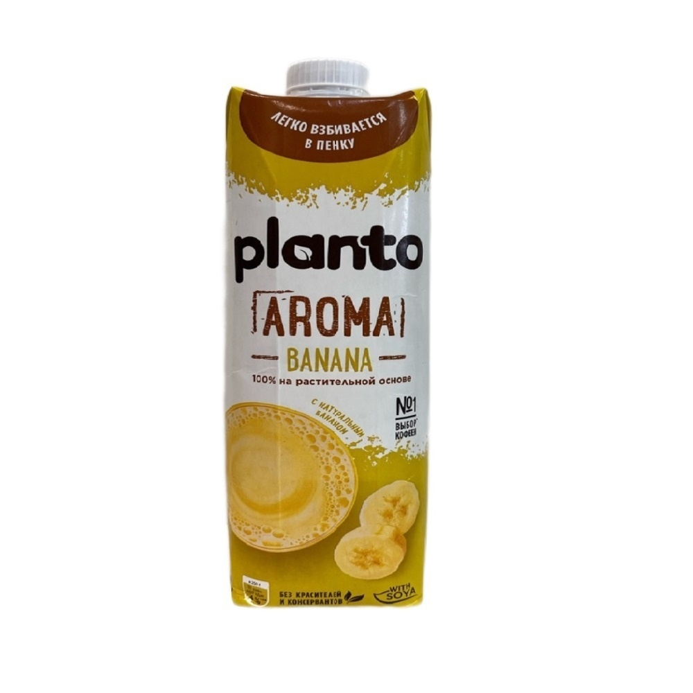 Напиток Planto Соевый Банан 0,7% 1л