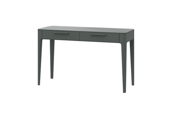 Консоль Type oak 2 ящика ширина 120 см (темно-серый)