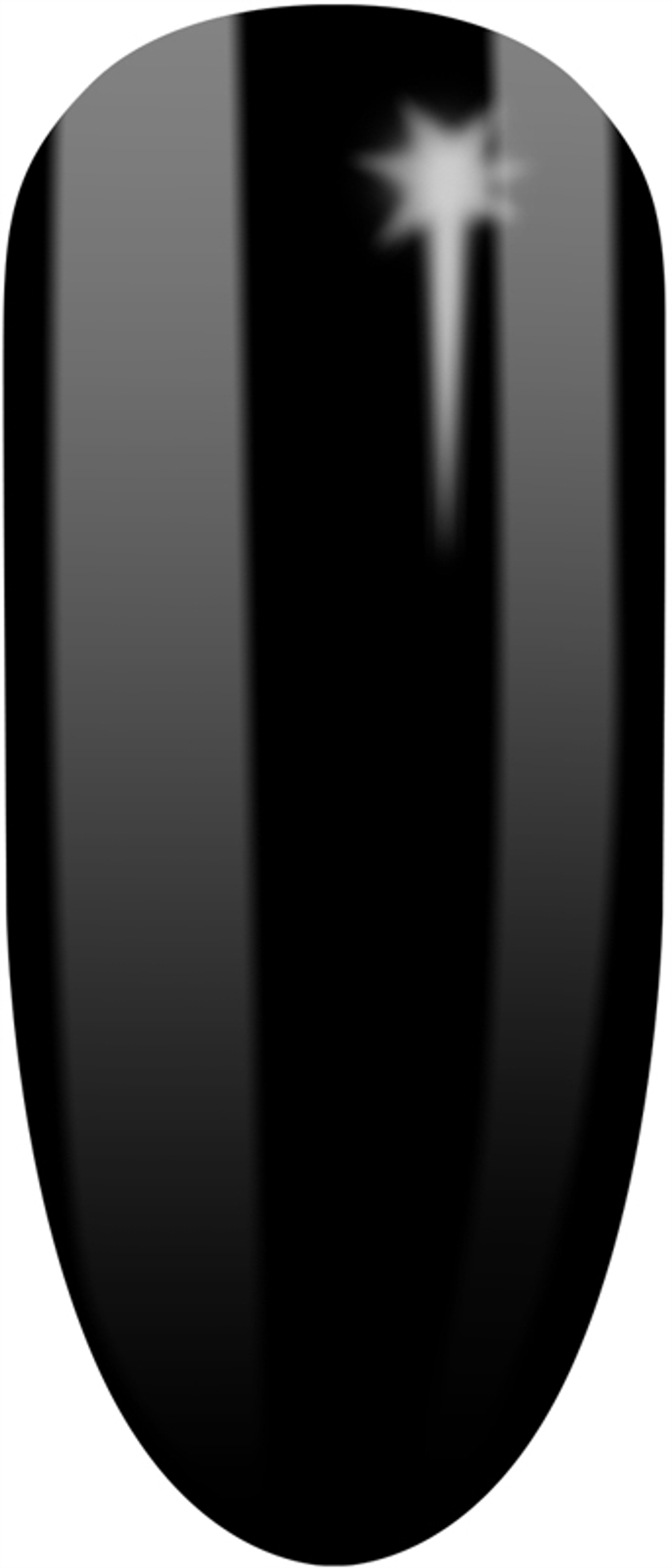 Semilac UV Hybrid Black & White - Гибридный лак для ногтей оттенок 031 Black Diamond, 7 ml