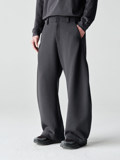 Брюки Nothomme Blue Cotton Pleated Structure Far-Infrared Heating Warm Oversized Curved Trousers 2026 Spring 5A Antibacterial Sweatpants Men