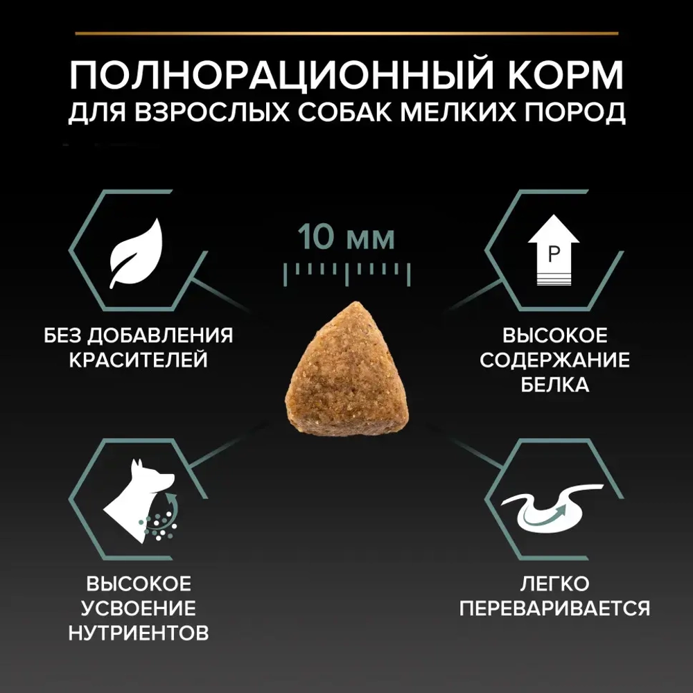 Pro plan adult small&mini sensitive digestion сухой корм для собак мелких пород с чувствительным пищеварением с ягненком и рисом - 3 кг