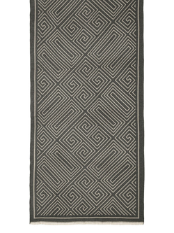 Палантин LG72-280-19, серый
