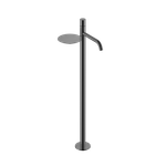 Смеситель STICK напольный для умыв. Shine Gun Metal с ручкой DIAMOND