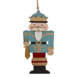 GAEM Изделие декоративное подвесное "Щелкунчик", L7,5 W1 H15 см, 4в.