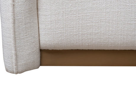 Диван трехместный Толедо(GD/Toledo) св.бежевый рогожка Norton-Svbeg 236x97xx77см Garda Decor