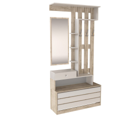 Центральная секция Ямайка ЯПЦС-1, Дуб крафт серый, Кашемир