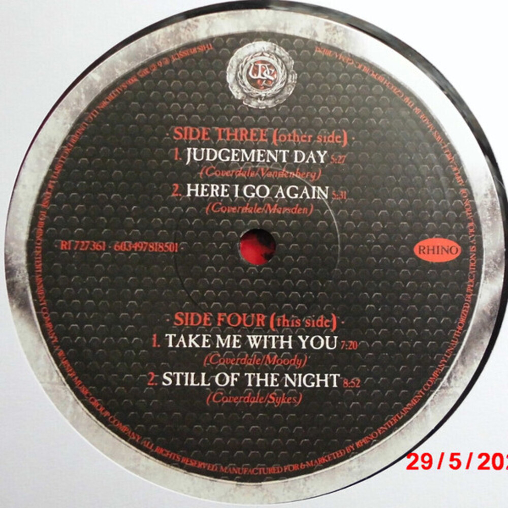 Whitesnake / Live In The Still Of The Night (2LP)
