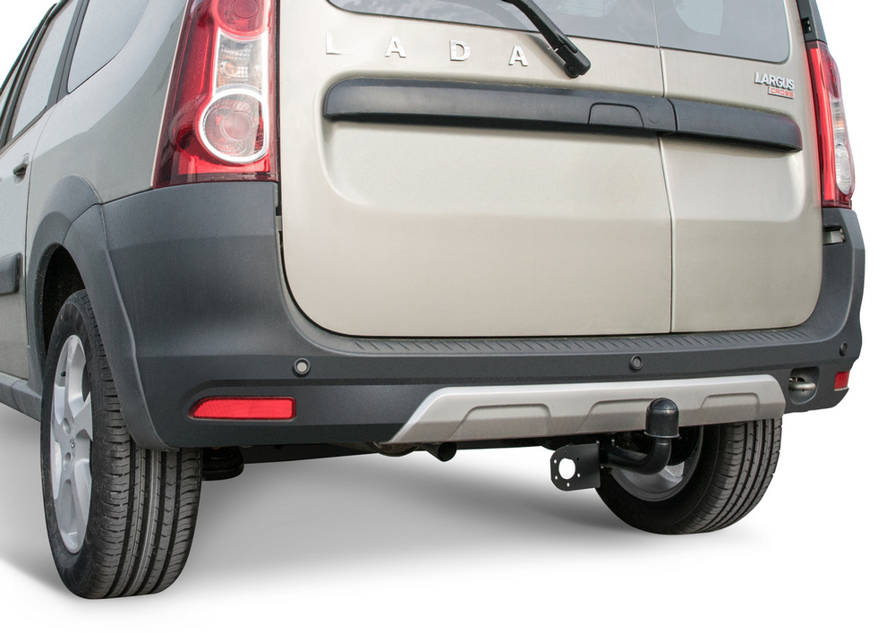 Фаркоп c электрикой Smart для Lada Largus универсал, фургон 2012-2021 2021-н.в., шар A, 1300/75 кг, F.6011.003