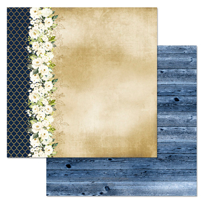 Бумага "Королевский сапфир. В отблесках счастья"