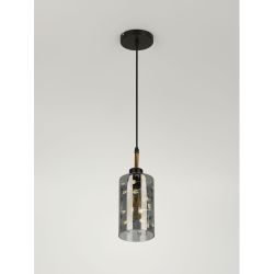 Светильник подвесной (подвес) Rivoli Eileen 9154-201 1хЕ27 60 Вт модерн | Лайт