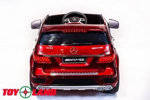 Детский электромобиль Toyland Mercedes-Benz GL63 красный фото №6