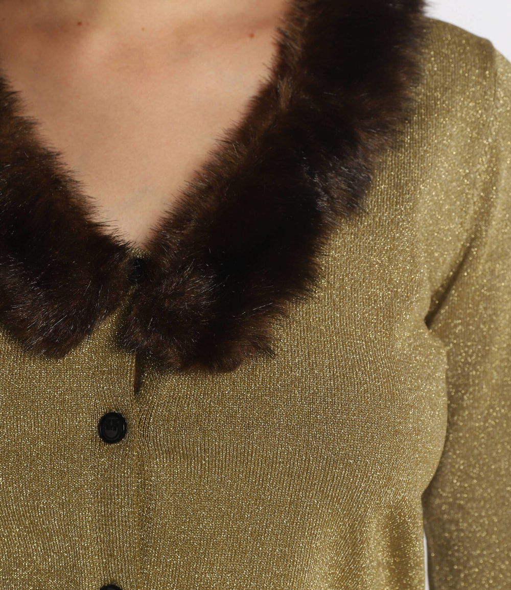 кардиган blue lagoon Pinko - оливковый(1G1859 A024)