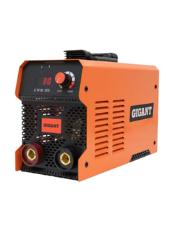 Инверторный сварочный аппарат (250 А; дисплей; кабель 2.5+1.5 м) Gigant GWM-250
