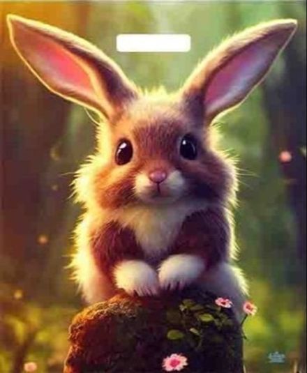 Пакеты с вырубной ручкой "Кроля" 38х45+3см 60мкм (50/500шт)