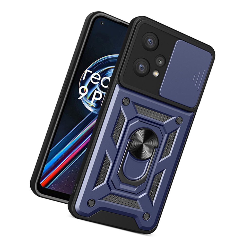 Чехол с кольцом Bumper Case для Realme 9 Pro+