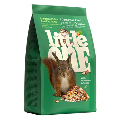 Little one корм для белок и бурундуков 400г