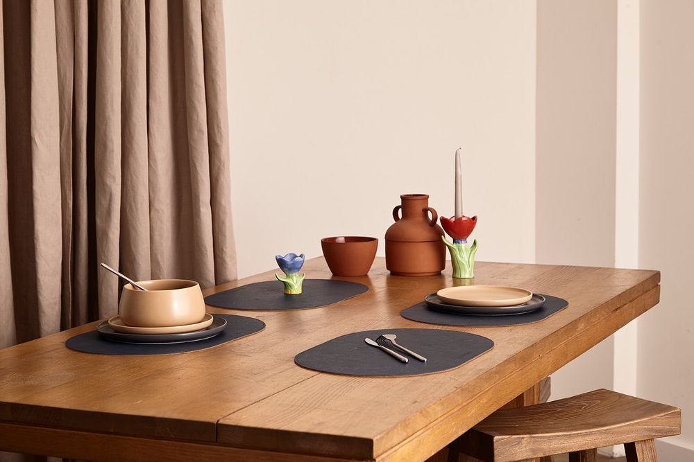 Набор из двух салатников бежевого цвета из коллекции Essential, 800 мл