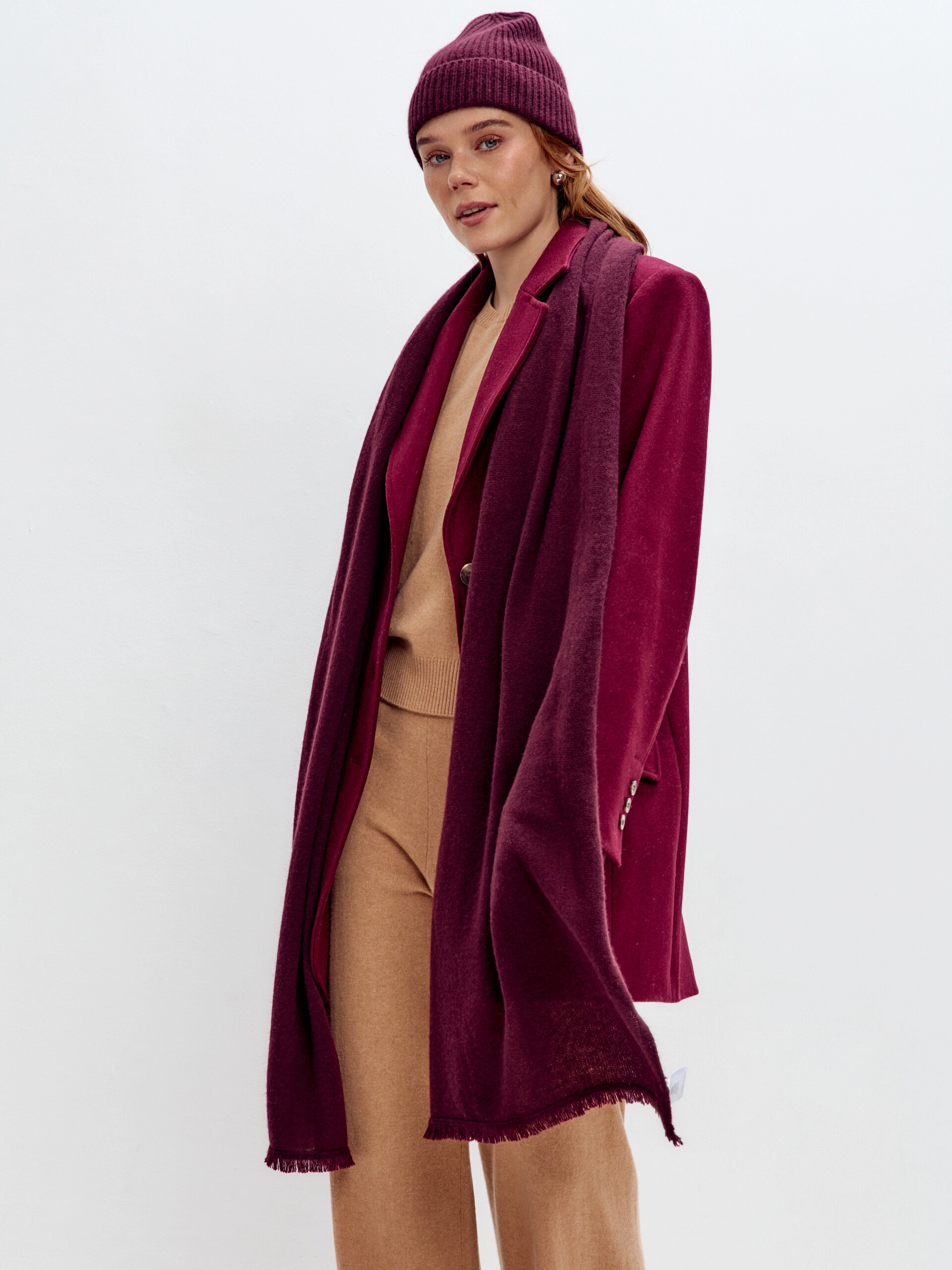 Шарф из кашемира