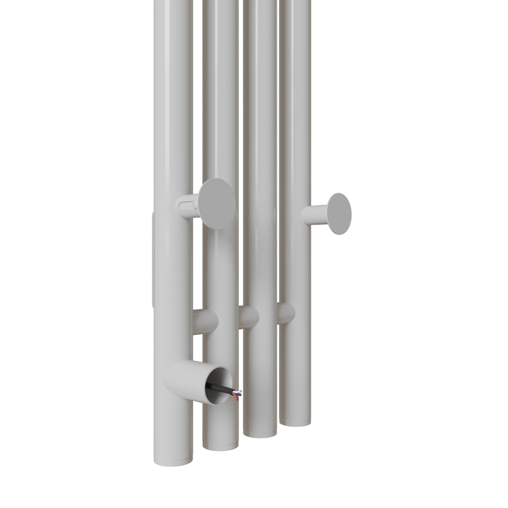 Полотенцесушитель MIXLINE MOON WHITE 120/15 (таймер,206 Вт) электрический БЕЛЫЙ