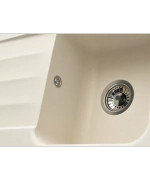 Кухонная мойка Kuppersberg LIRA 1B1D ECRU фото 3