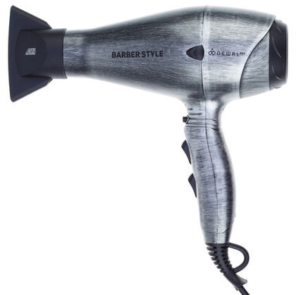 03-120 Steel Фен DEWAL Barber Style,  2200 Вт, ионизация, 2 насадки
