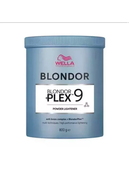 Wella Blondor Plex 9 - Обесцвечивающая пудра без образования пыли 800 г